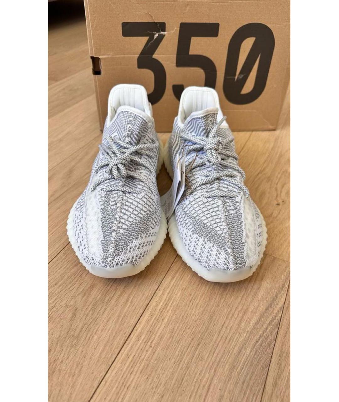 ADIDAS YEEZY Серые текстильные кроссовки, фото 2