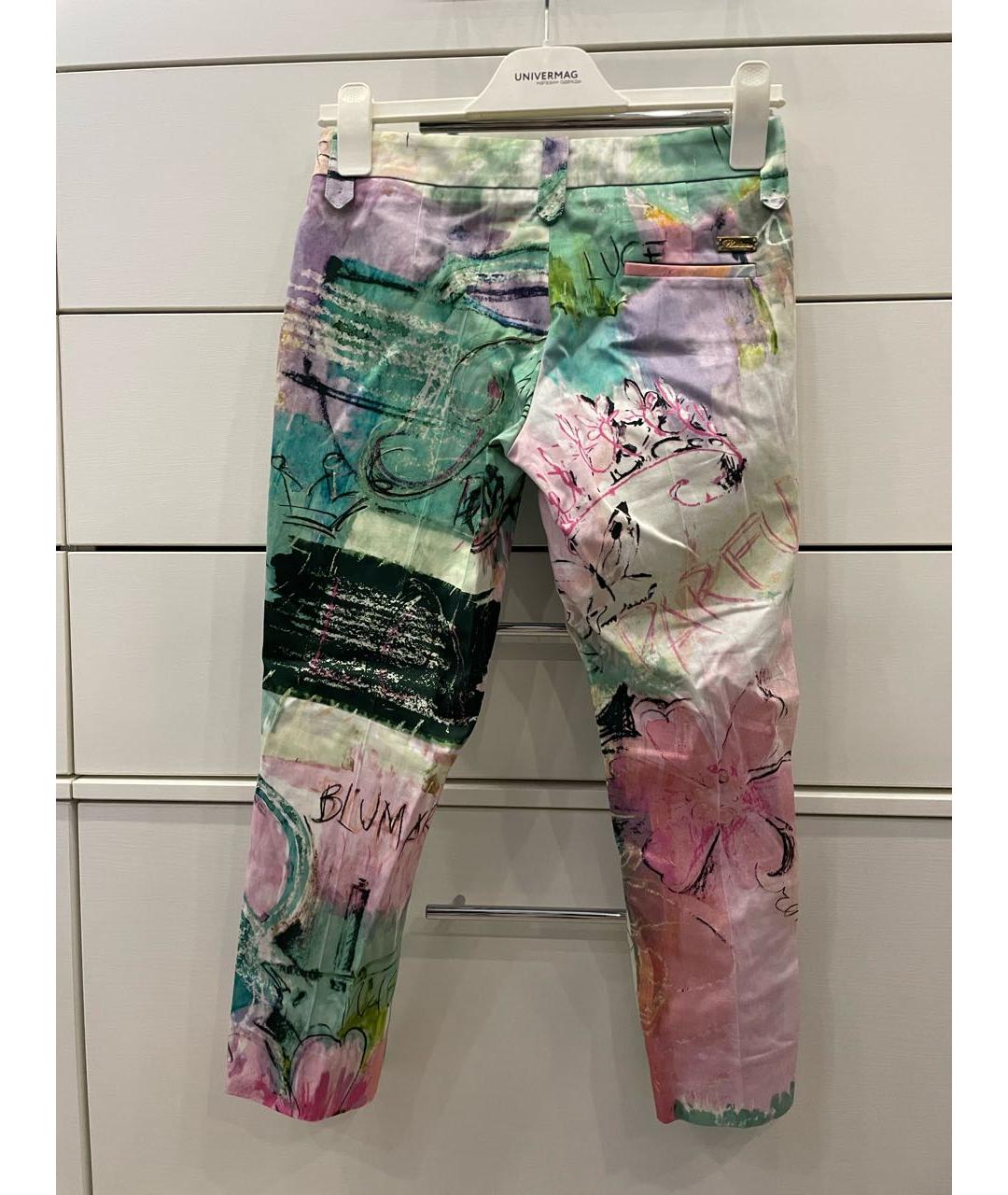 BLUMARINE Хлопковые капри, фото 2