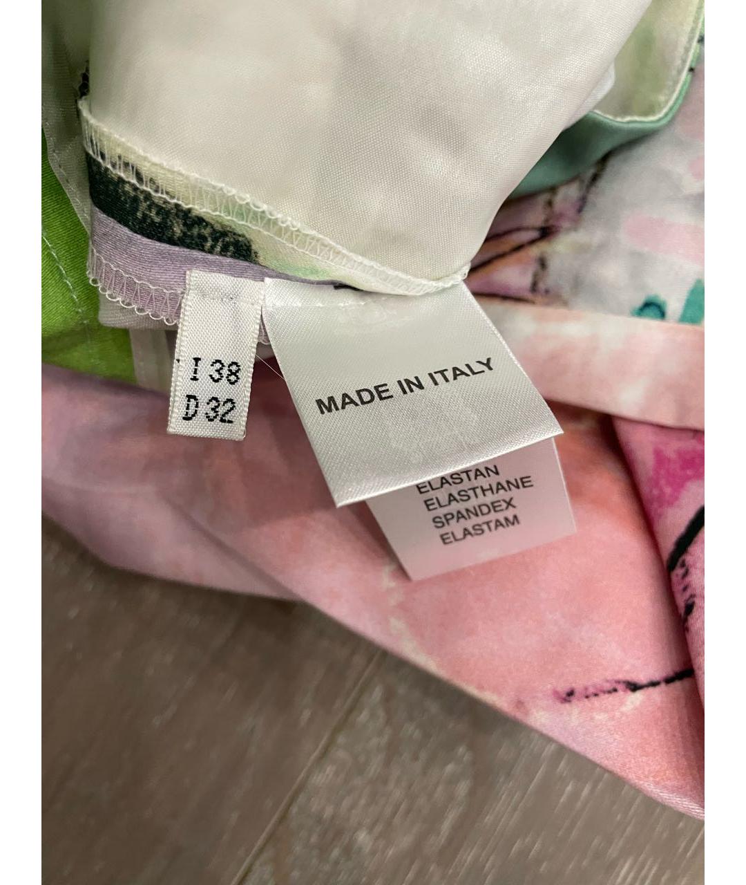 BLUMARINE Хлопковые капри, фото 6