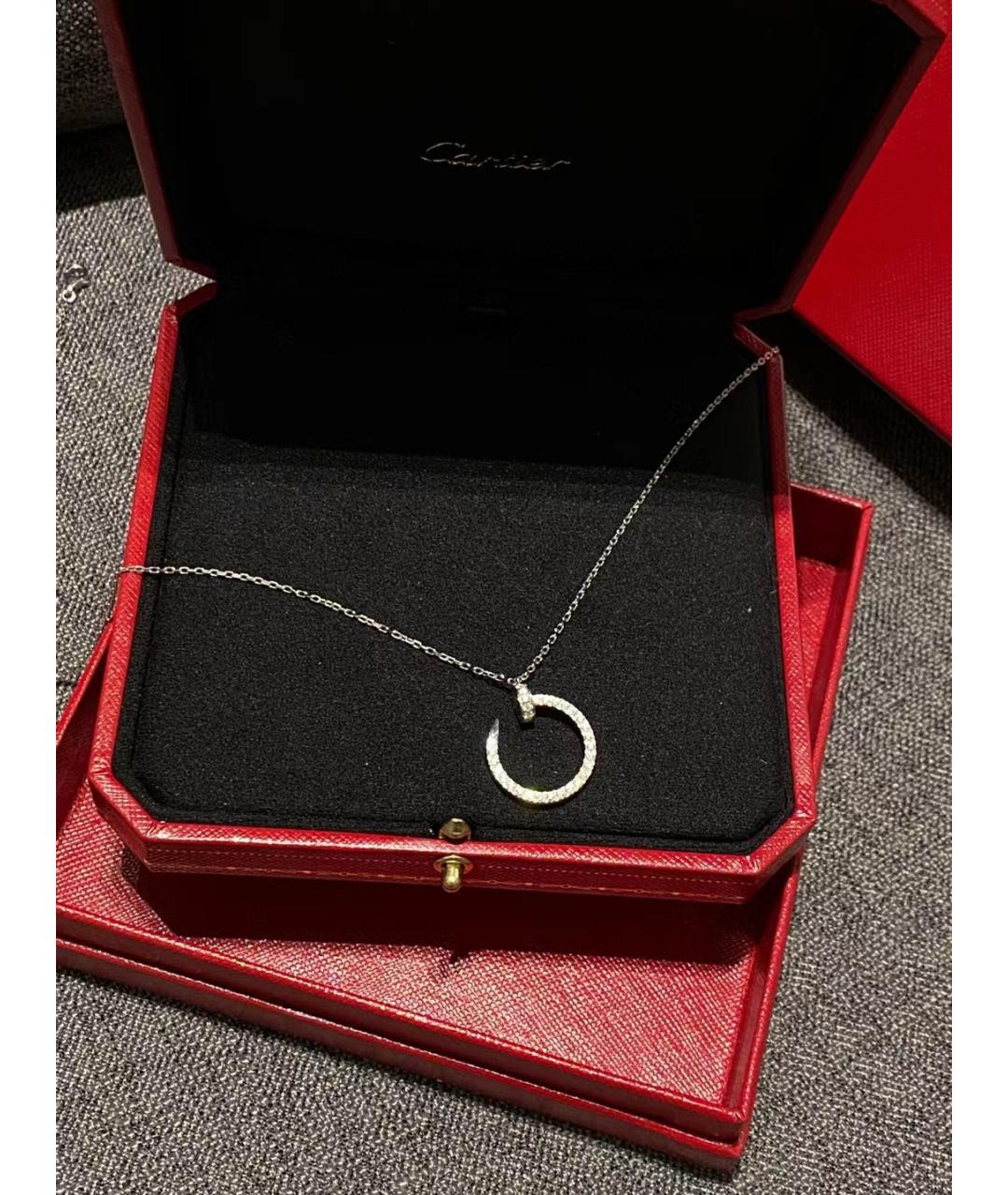 CARTIER Серебряная подвеска из белого золота, фото 3