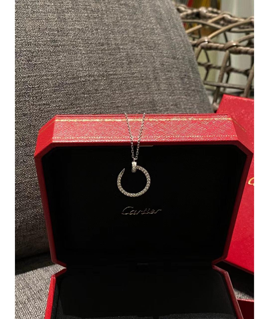 CARTIER Серебряная подвеска из белого золота, фото 5