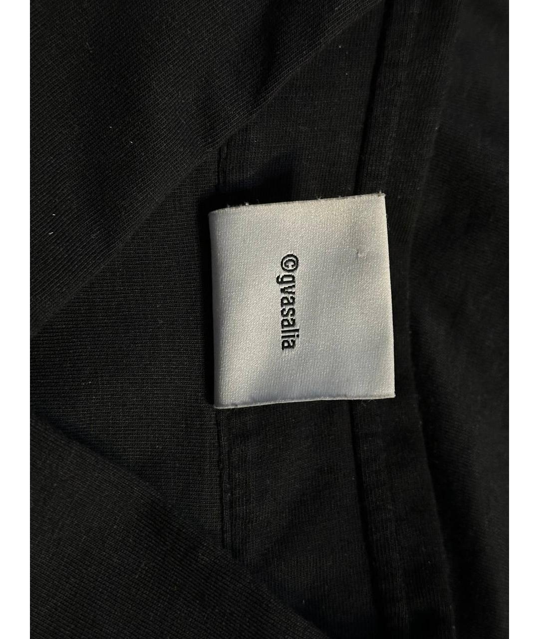 VETEMENTS Черная хлопко-полиэстеровая классическая рубашка, фото 6