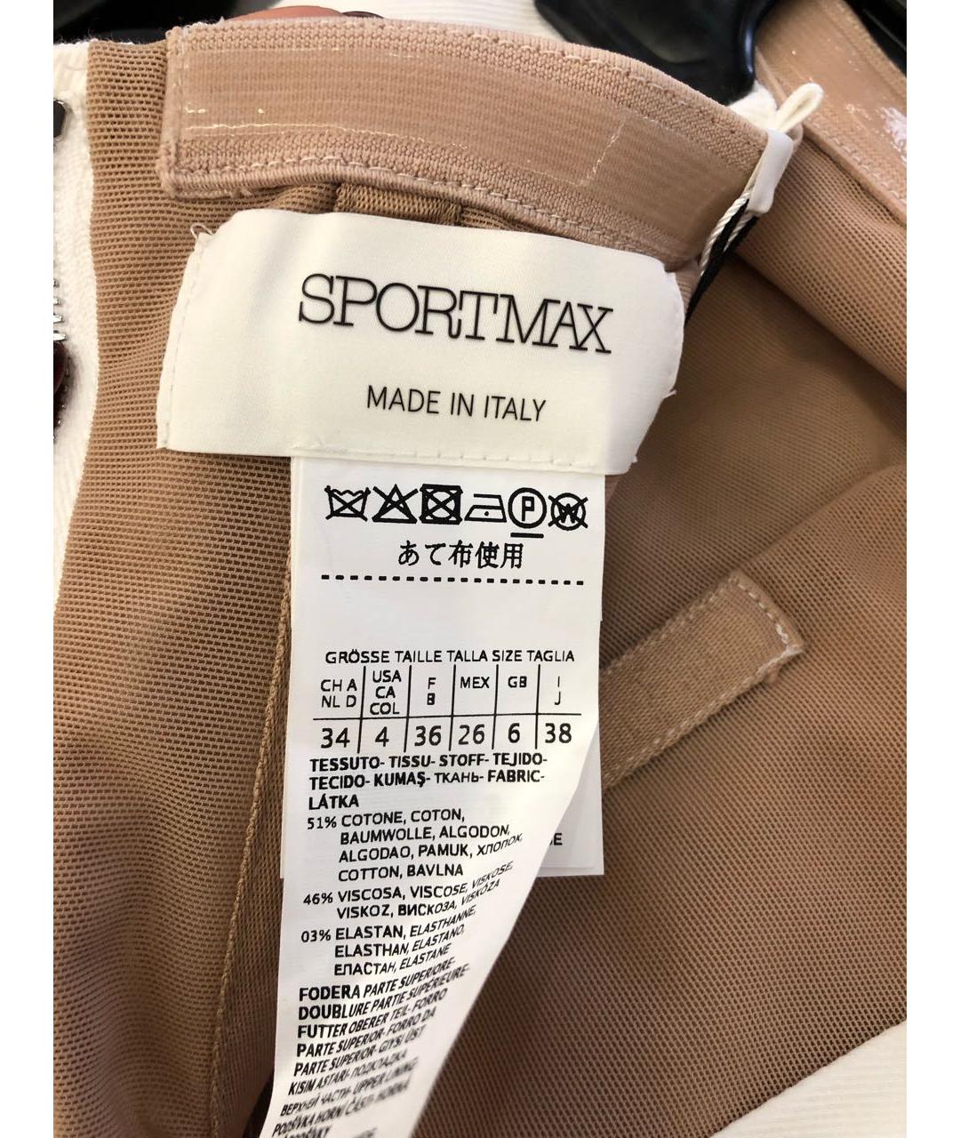 SPORTMAX Мульти платье, фото 3