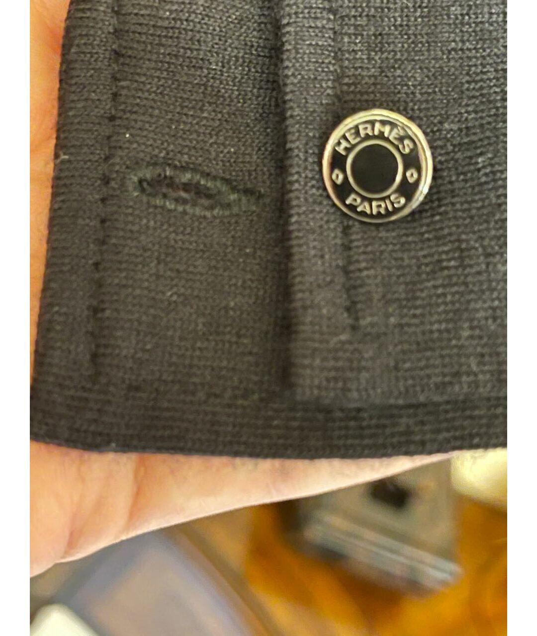 HERMES PRE-OWNED Черный кашемировый джемпер / свитер, фото 6