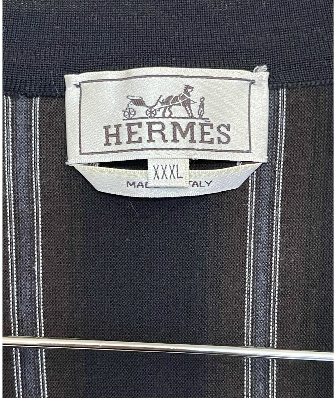 HERMES PRE-OWNED Мульти шерстяной кардиган, фото 3