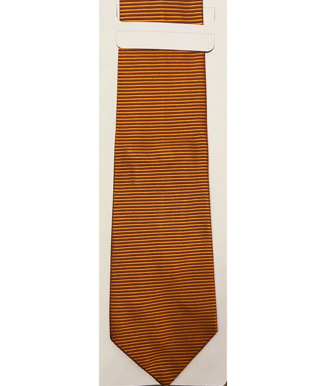 ALTEA Оранжевый шелковый галстук, фото 5