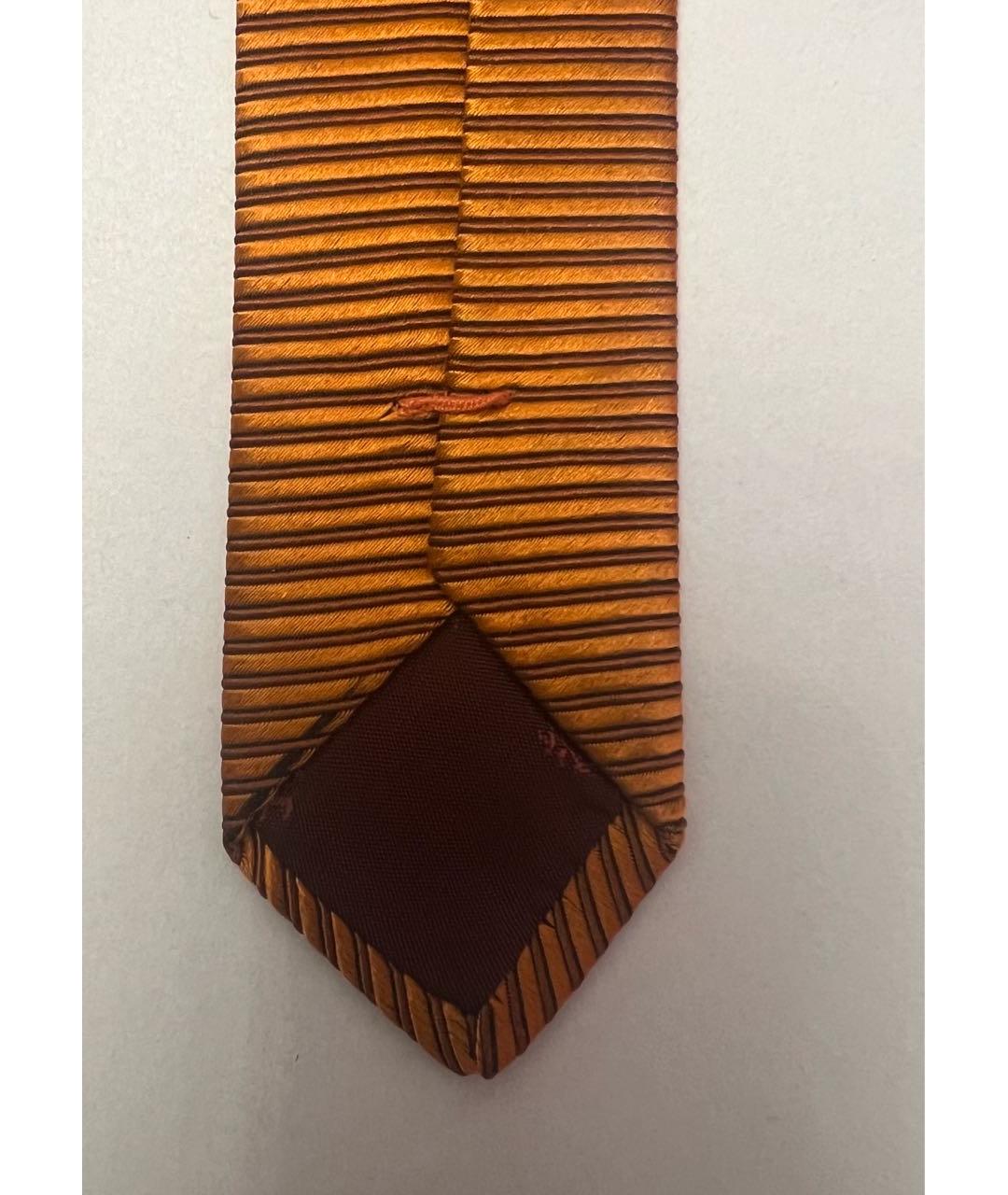 ALTEA Оранжевый шелковый галстук, фото 3