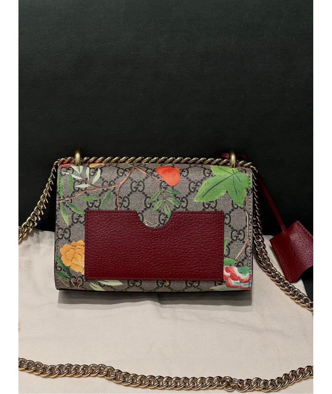 GUCCI Коричневая деним сумка через плечо, фото 2