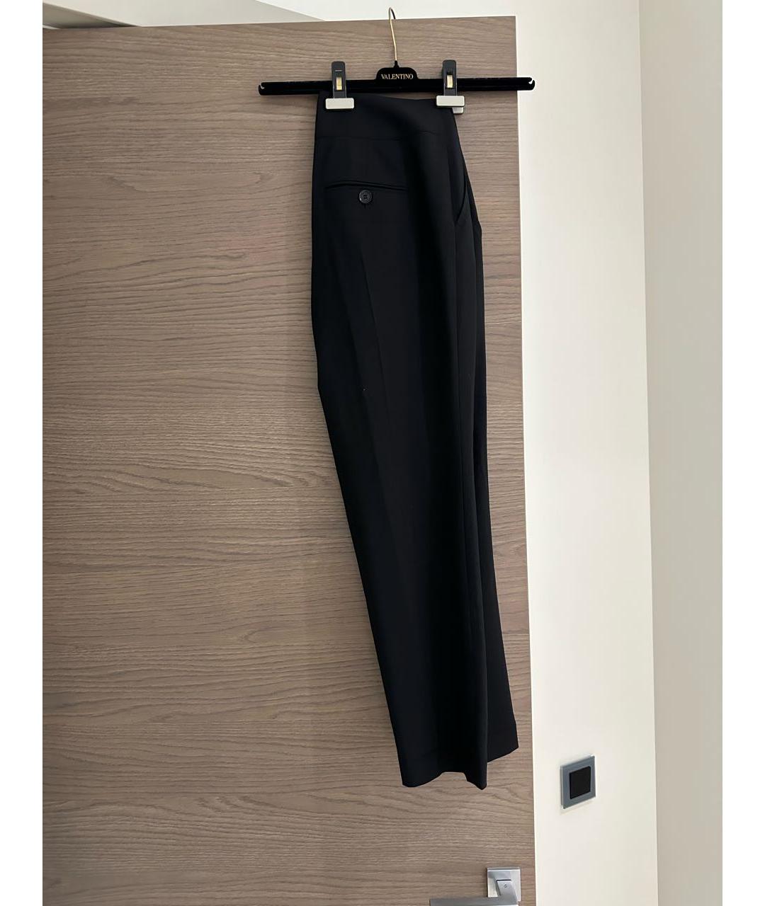 MARC CAIN Черные шерстяные брюки узкие, фото 2