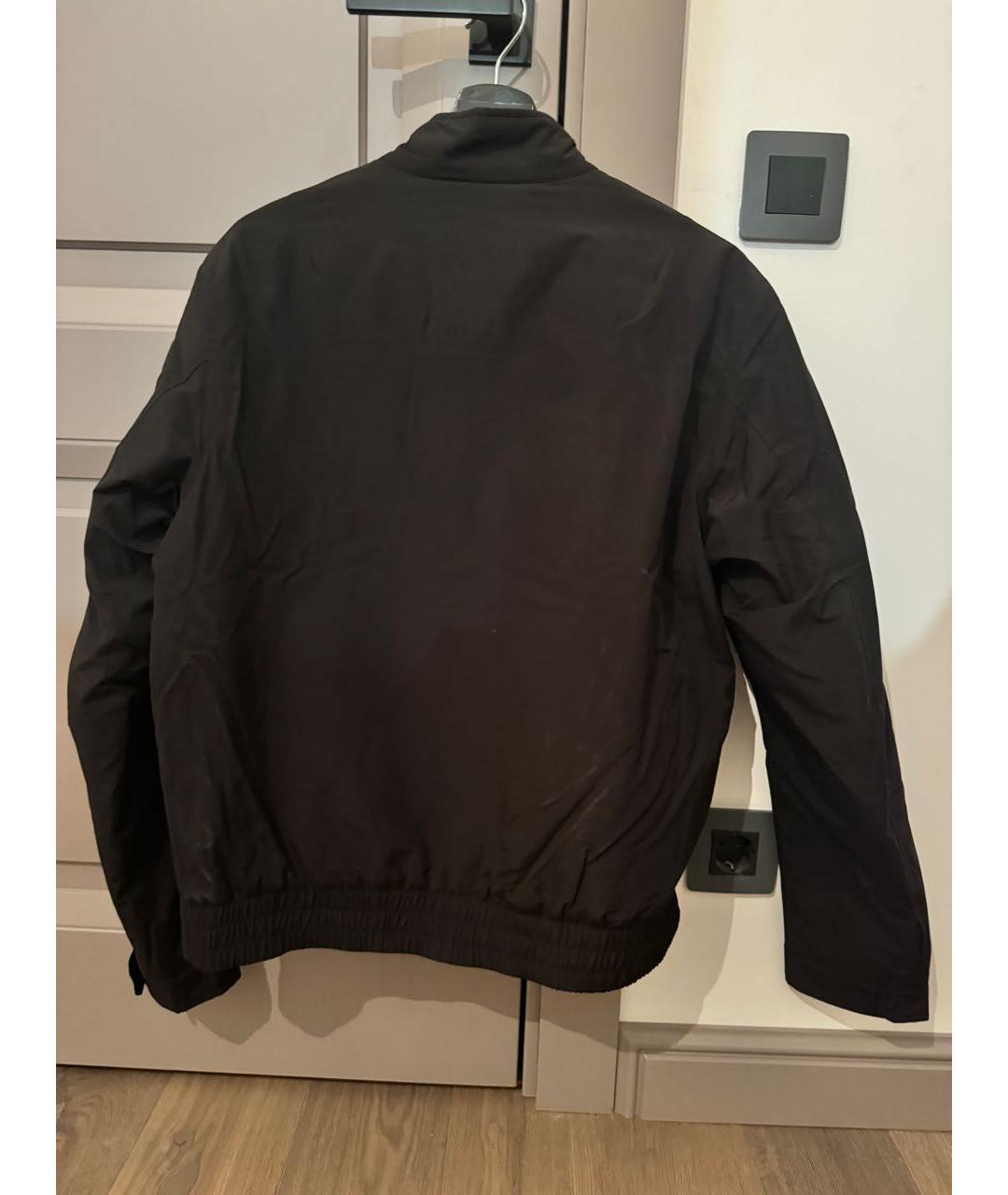DIESEL Черная полиэстеровая куртка, фото 2
