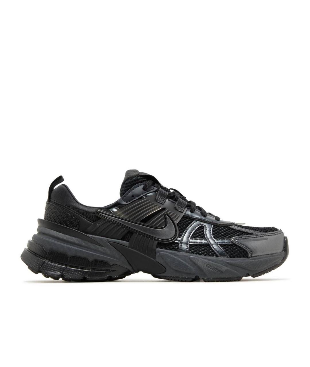 NIKE Черные кожаные кроссовки, фото 1
