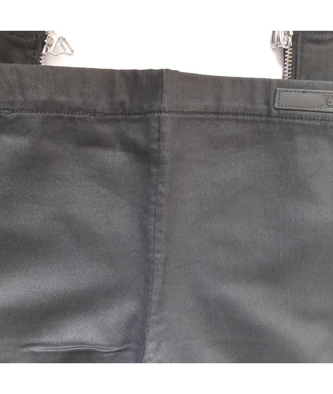 JOE'S JEANS Черные хлопковые брюки узкие, фото 5