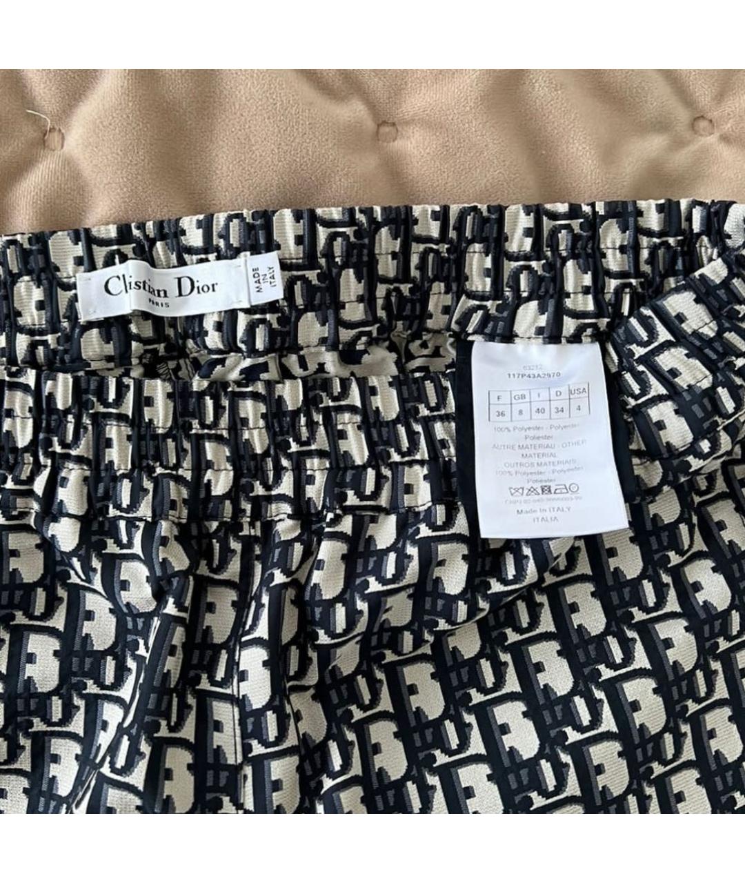 CHRISTIAN DIOR Темно-синие спортивные брюки и шорты, фото 3