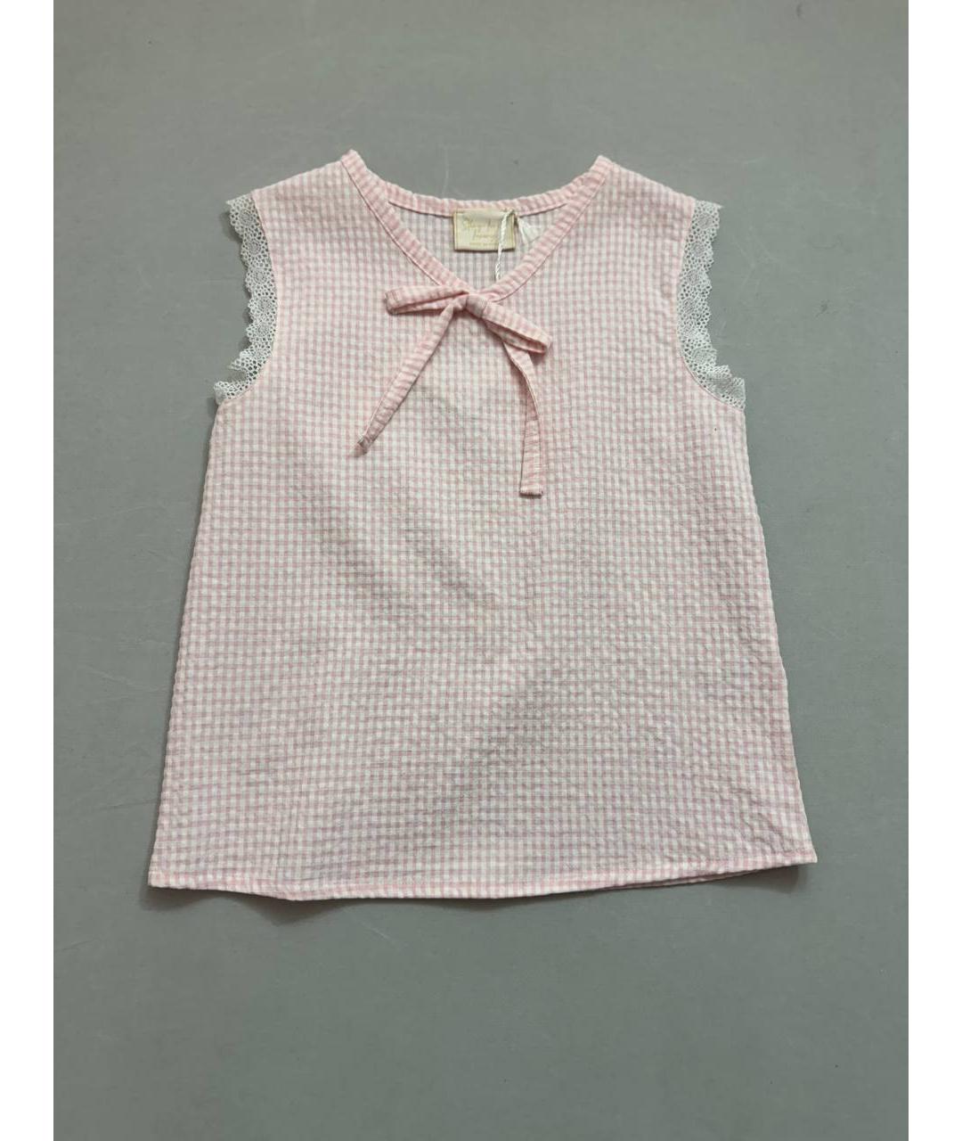 STORY LORIS Розовая хлопковая пижама/белье, фото 5