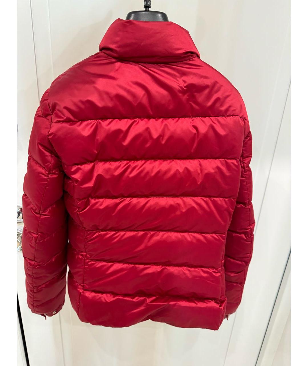PRADA Красная полиамидовая куртка, фото 2