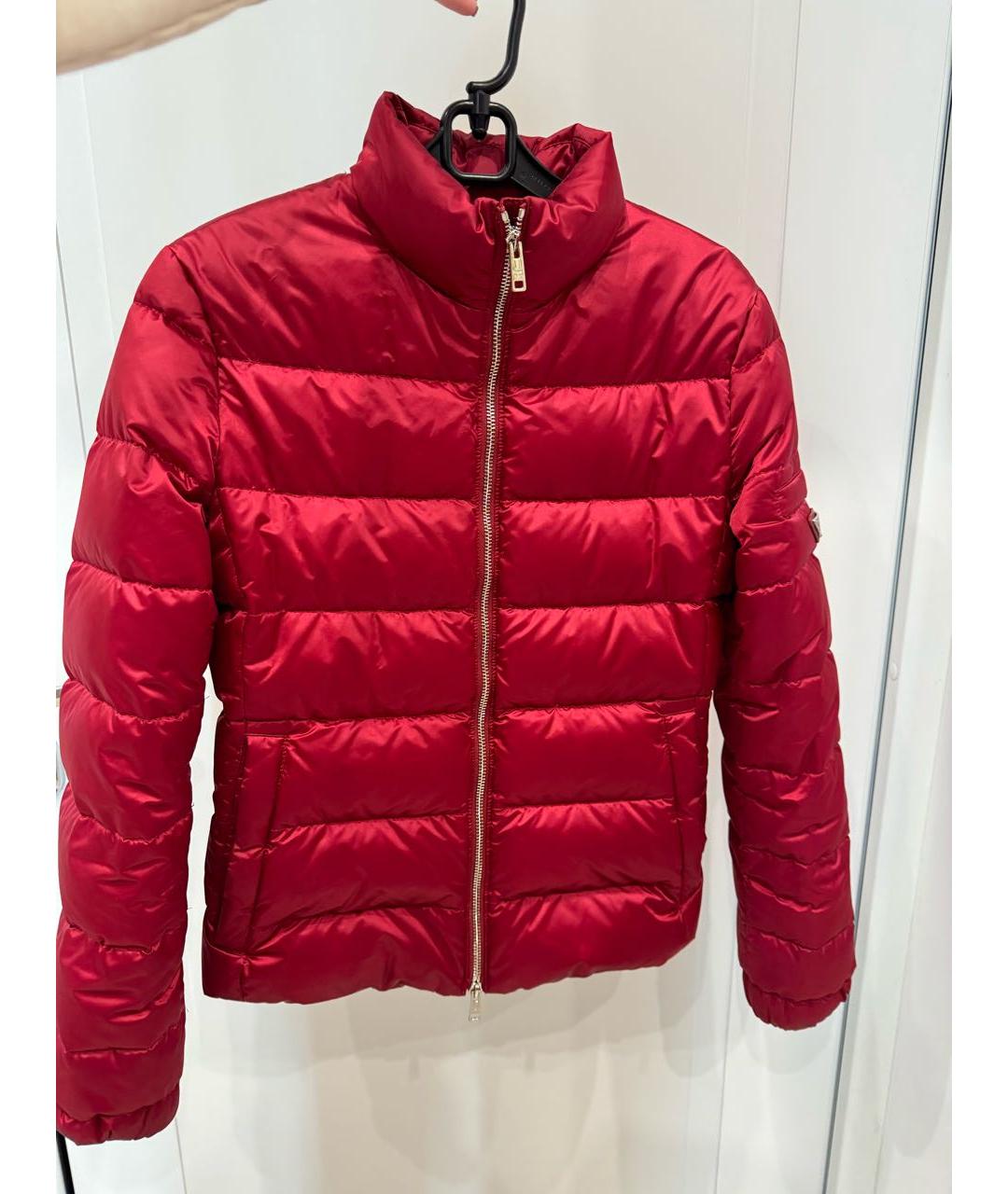 PRADA Красная полиамидовая куртка, фото 8