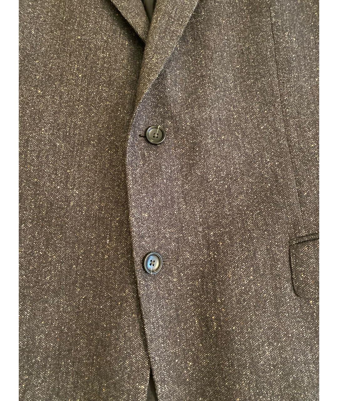 ZZEGNA Антрацитовый шерстяной пиджак, фото 4