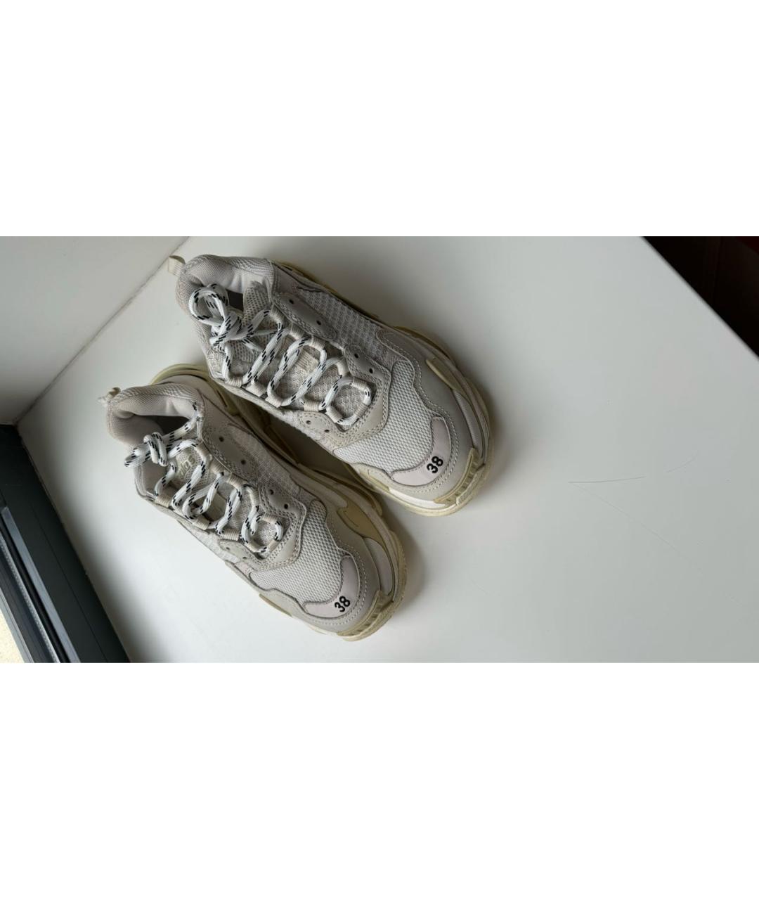 Balenciaga 17fw store triple s white