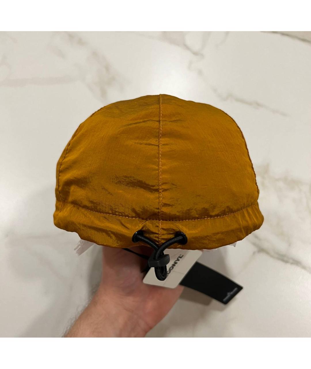 STONE ISLAND Оранжевая кепка/бейсболка, фото 3