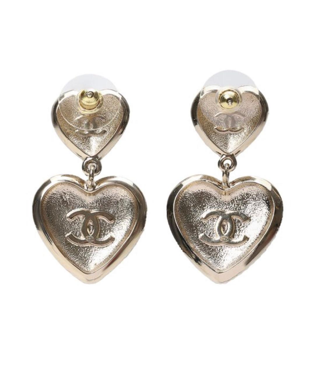 CHANEL Черные серьги, фото 8
