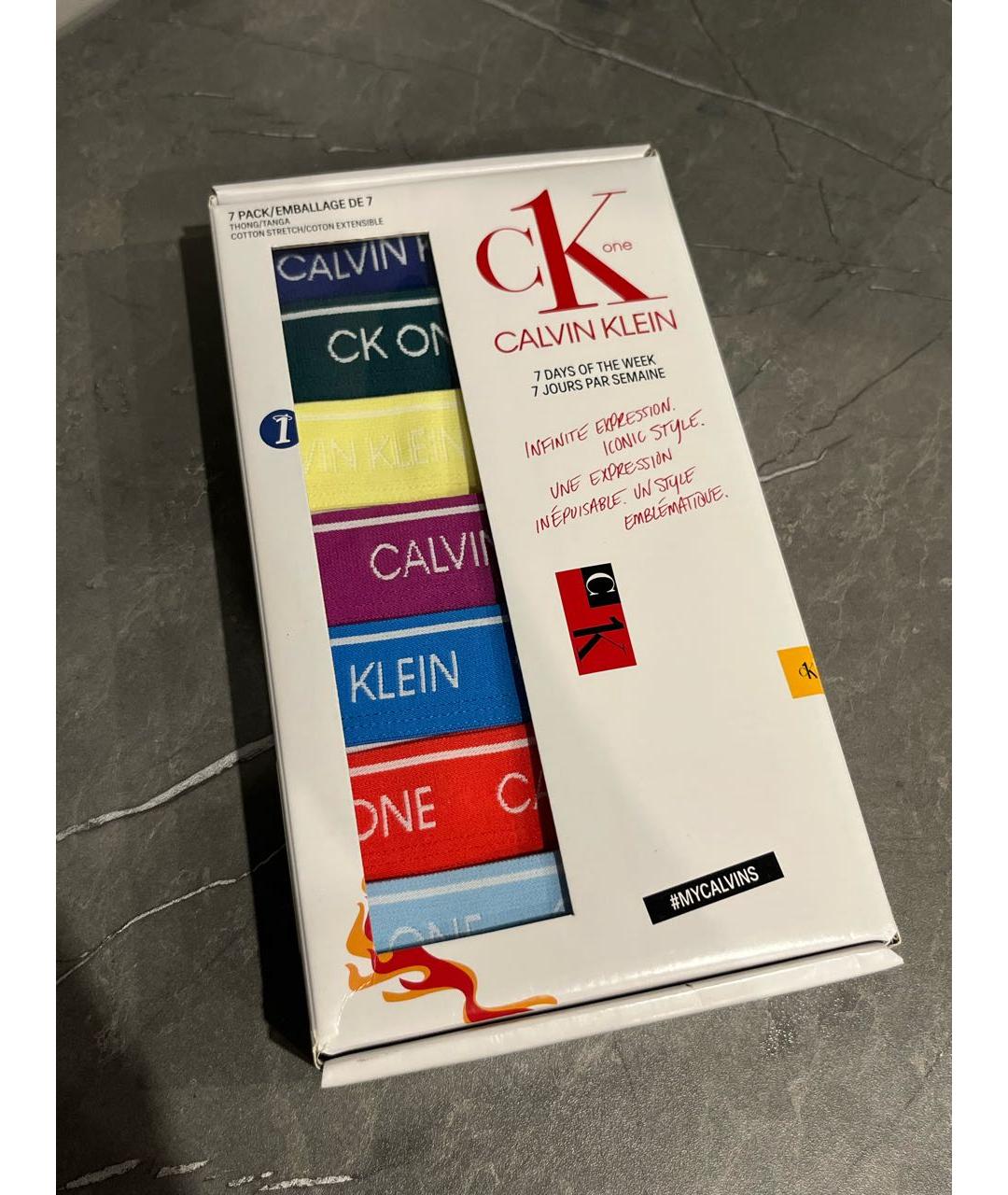 CALVIN KLEIN Белые трусы, фото 2