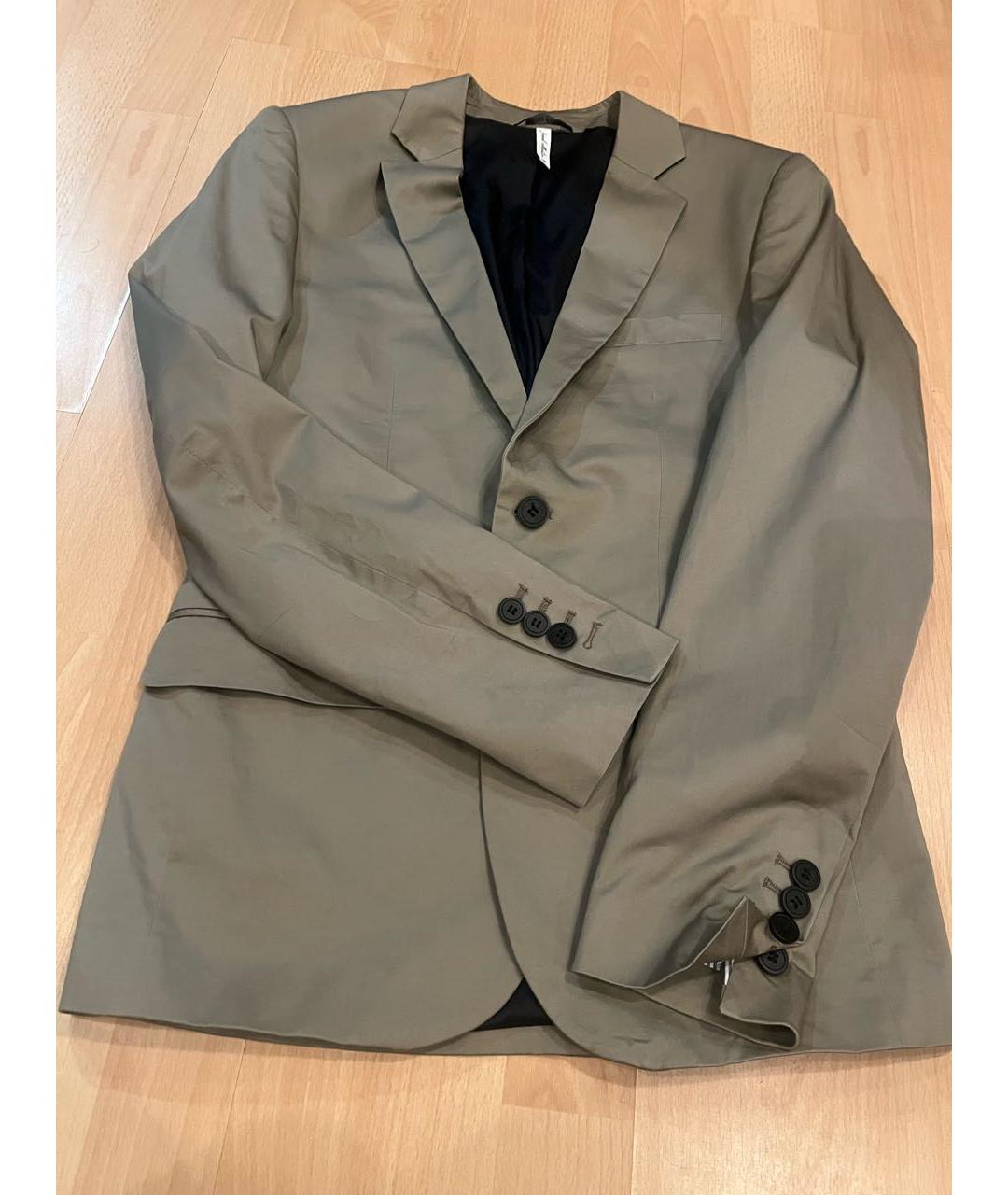ANTONY MORATO Бежевый хлопко-эластановый пиджак, фото 5
