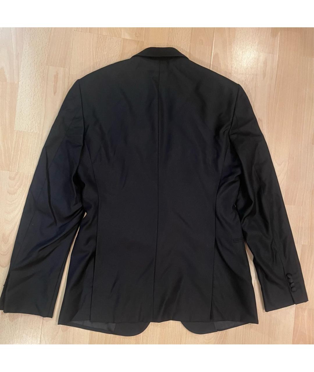 EMPORIO ARMANI Черный шелковый пиджак, фото 2