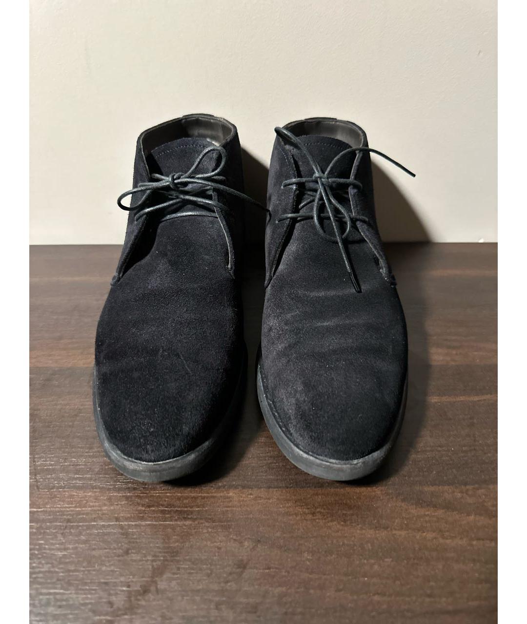 BARRETT Черные замшевые высокие ботинки, фото 2