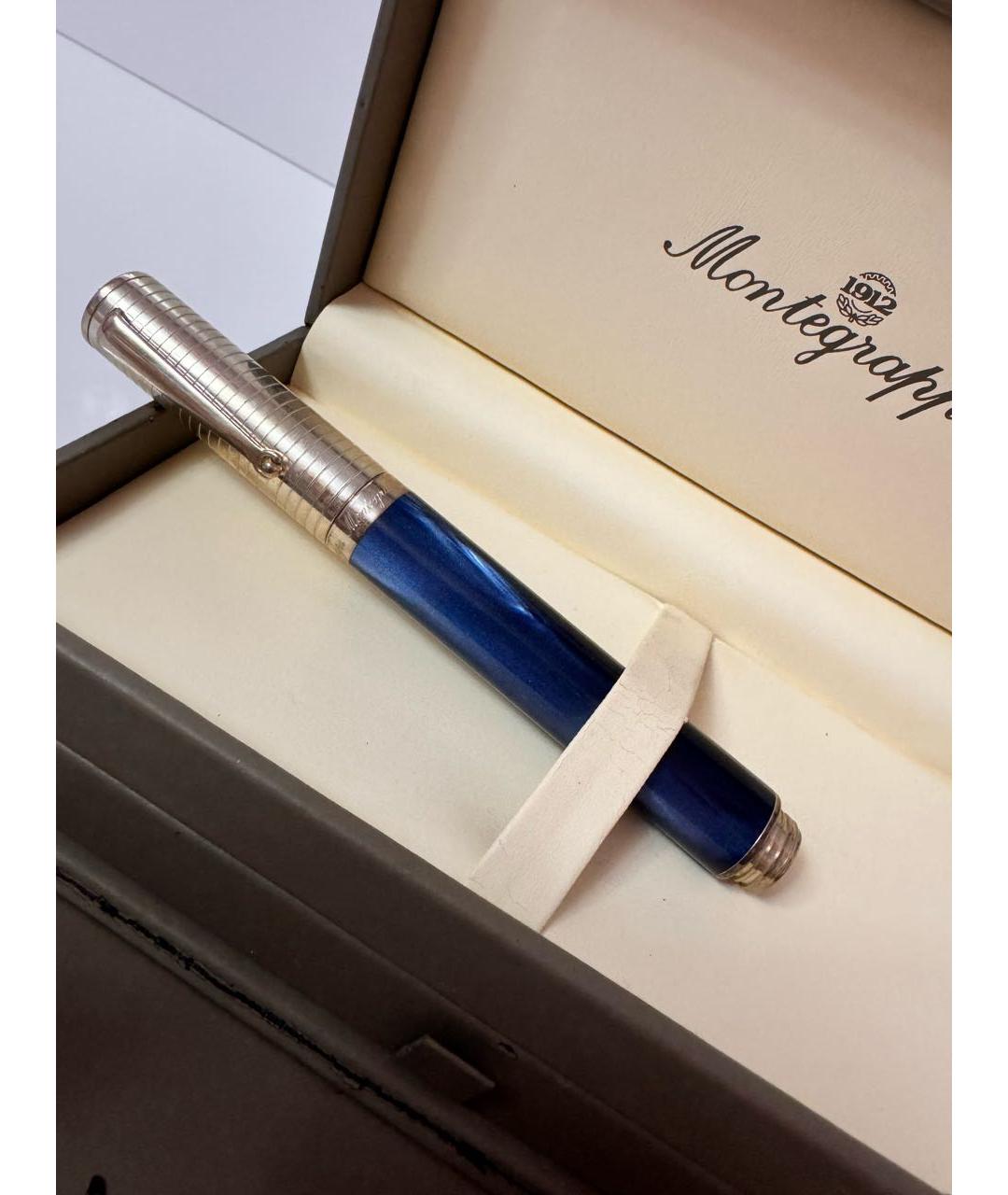 MONTEGRAPPA Темно-синяя перьевая ручка, фото 3