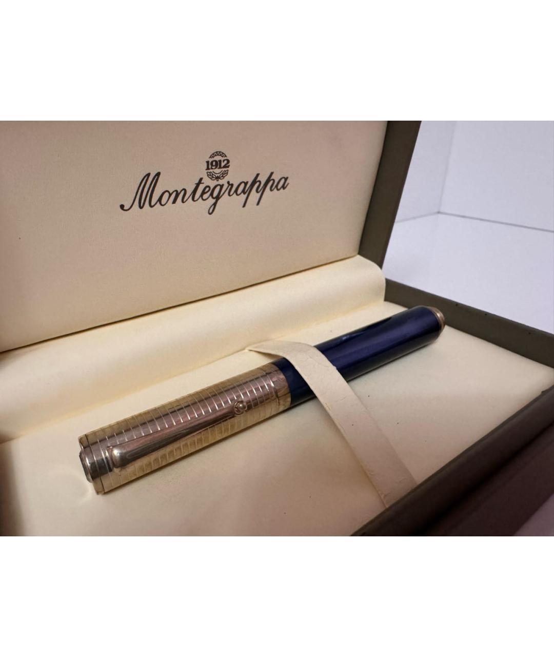 MONTEGRAPPA Темно-синяя перьевая ручка, фото 2