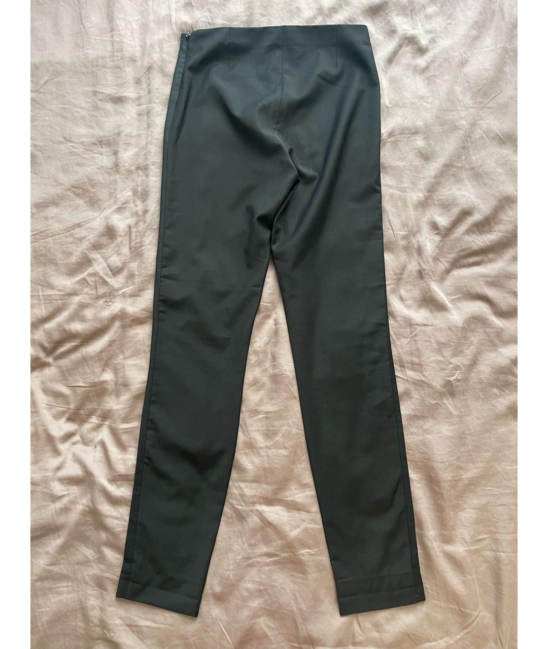COS Черные шерстяные брюки узкие, фото 2