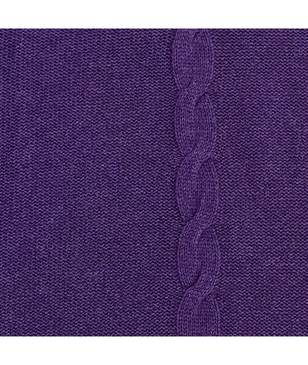 LORO PIANA Фиолетовый кашемировый джемпер / свитер, фото 4