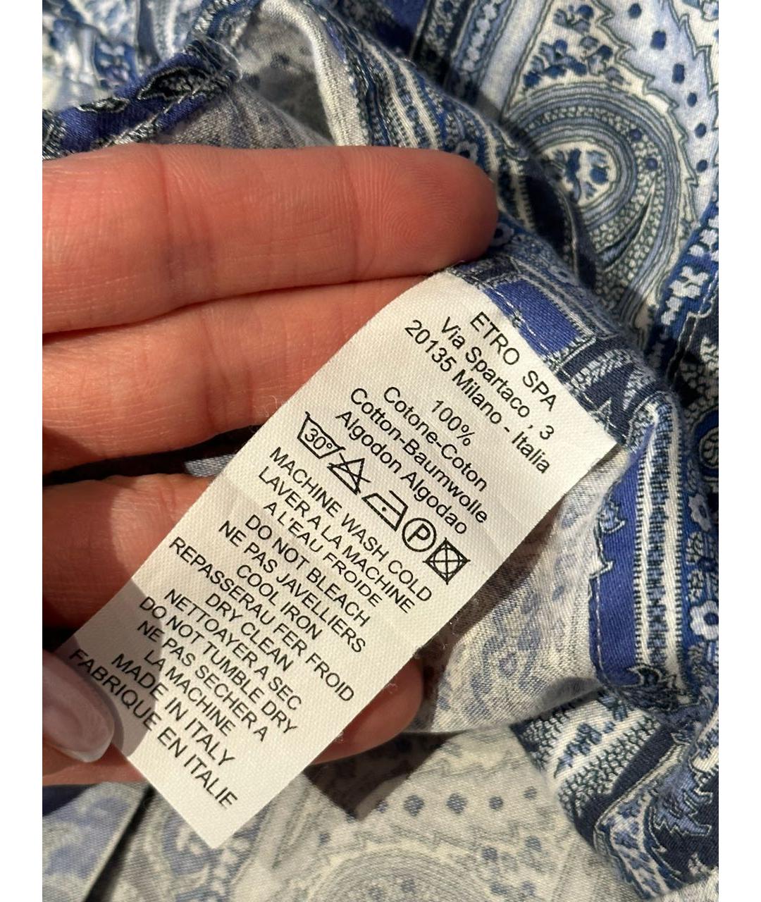 ETRO Мульти кэжуал рубашка, фото 4