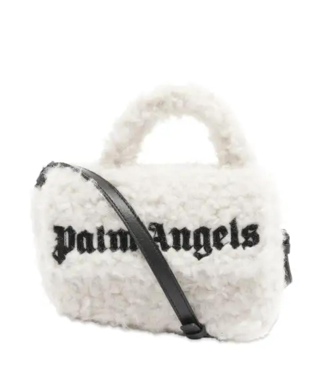 PALM ANGELS Белая сумка через плечо, фото 9