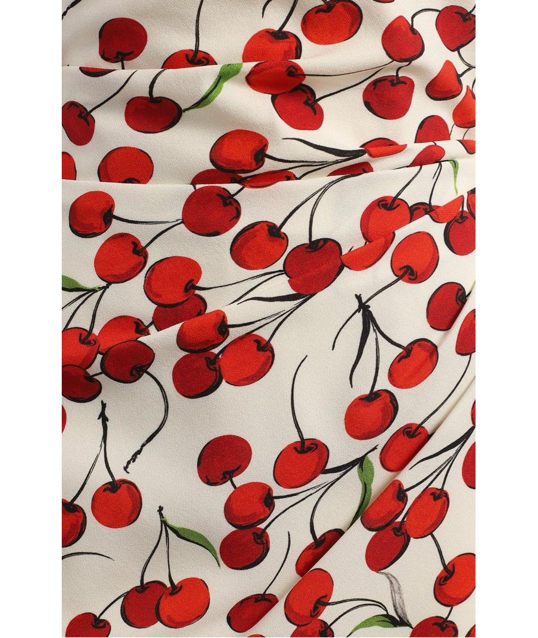 SAINT LAURENT Мульти шелковое коктейльное платье, фото 3