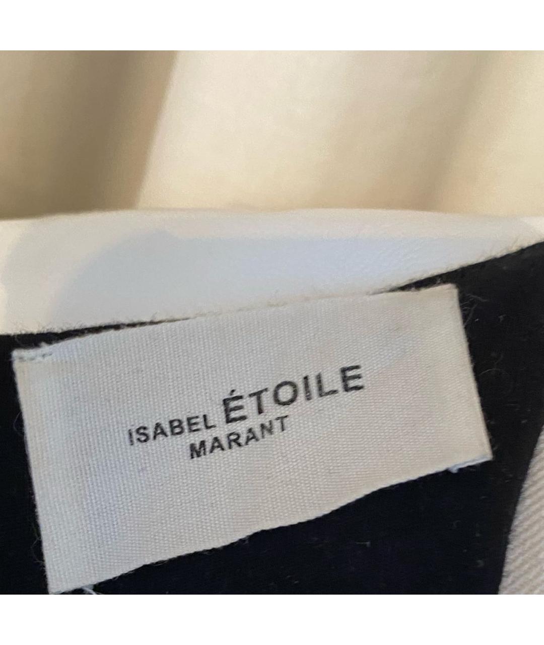 ISABEL MARANT ETOILE Белое кожаное коктейльное платье, фото 5