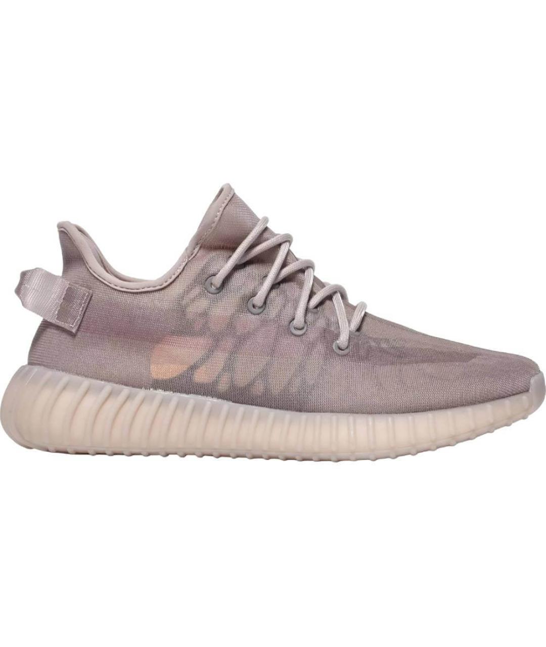 ADIDAS YEEZY Коричневые резиновые слипоны, фото 9