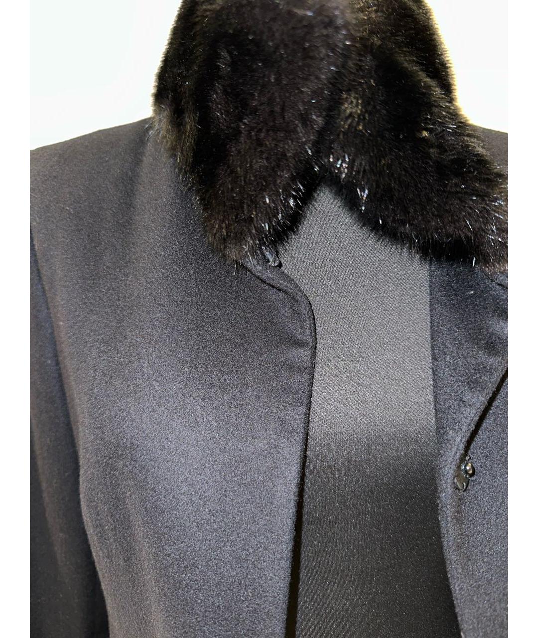 KITON Черное кашемировое пальто, фото 4