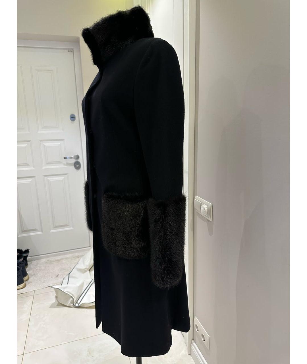 KITON Черное кашемировое пальто, фото 2