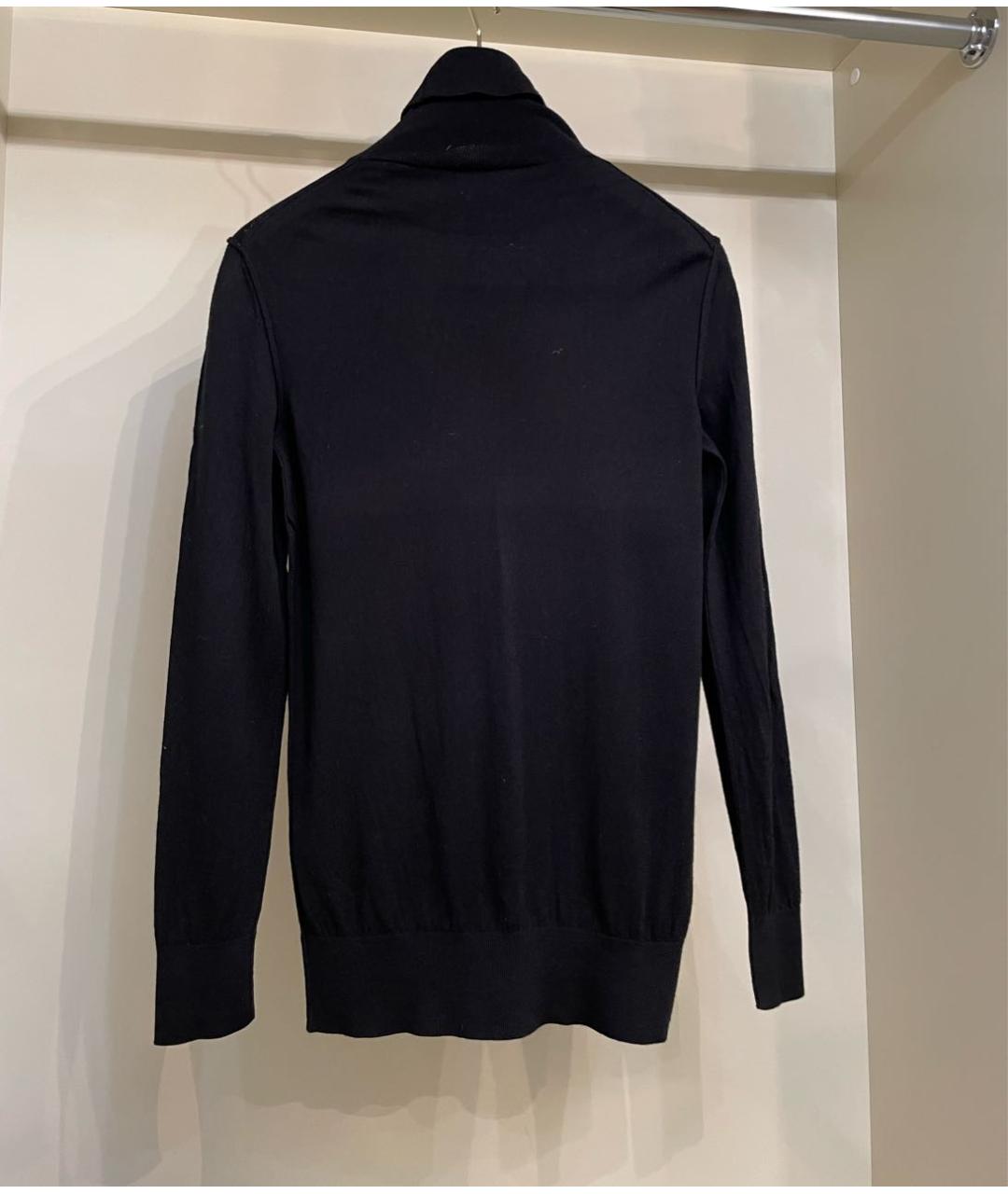 DOLCE&GABBANA Черный кашемировый джемпер / свитер, фото 2