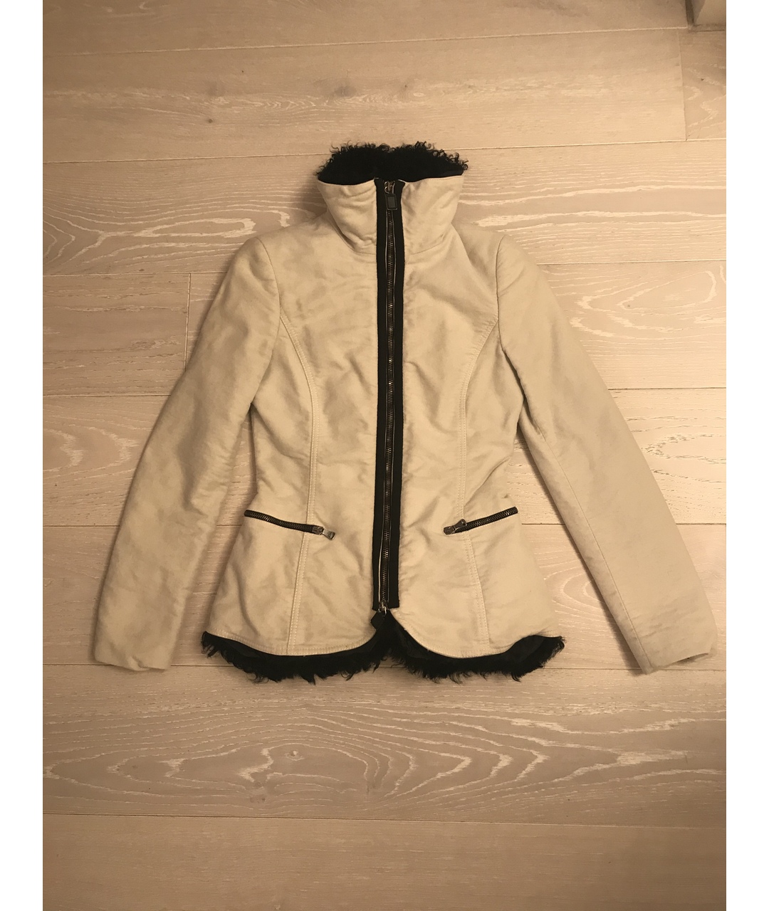 GIANFRANCO FERRE Бежевая хлопковая куртка, фото 6