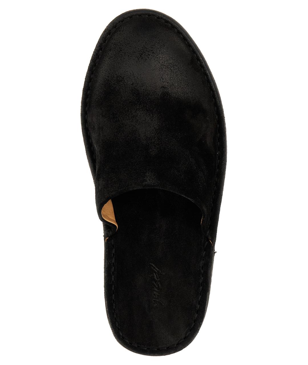 MARSELL Черные кожаные сандалии, фото 4