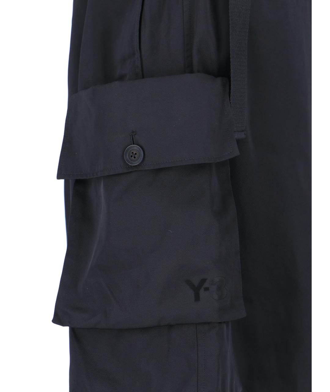 Y-3 Черные повседневные брюки, фото 4