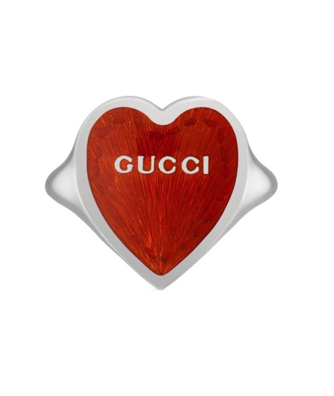 GUCCI Красное кольцо, фото 4