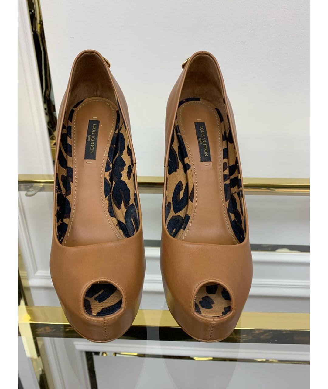 LOUIS VUITTON Кожаные туфли, фото 2