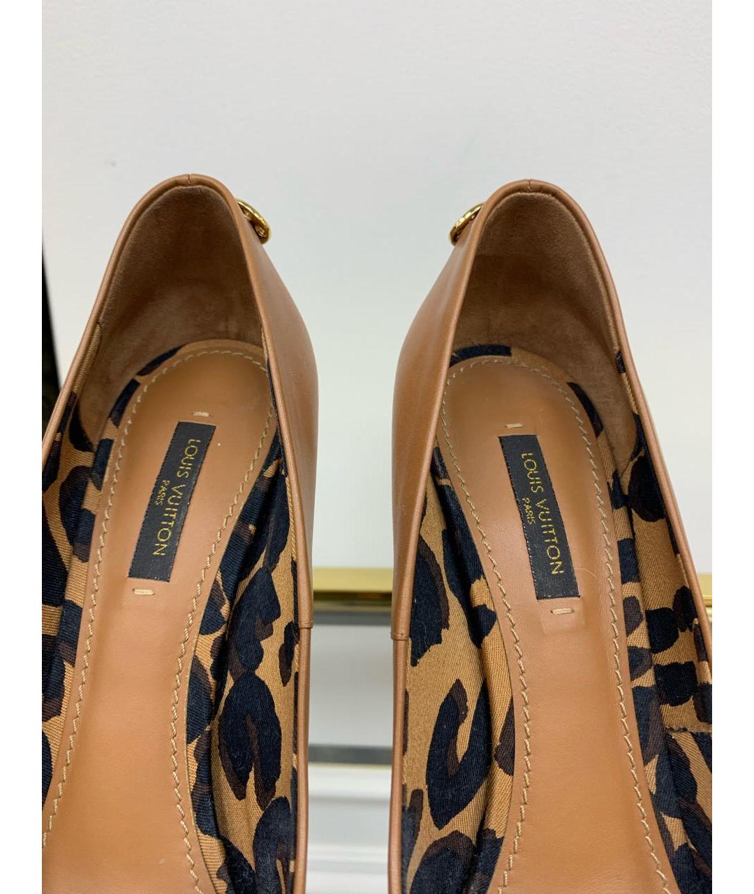 LOUIS VUITTON Кожаные туфли, фото 4