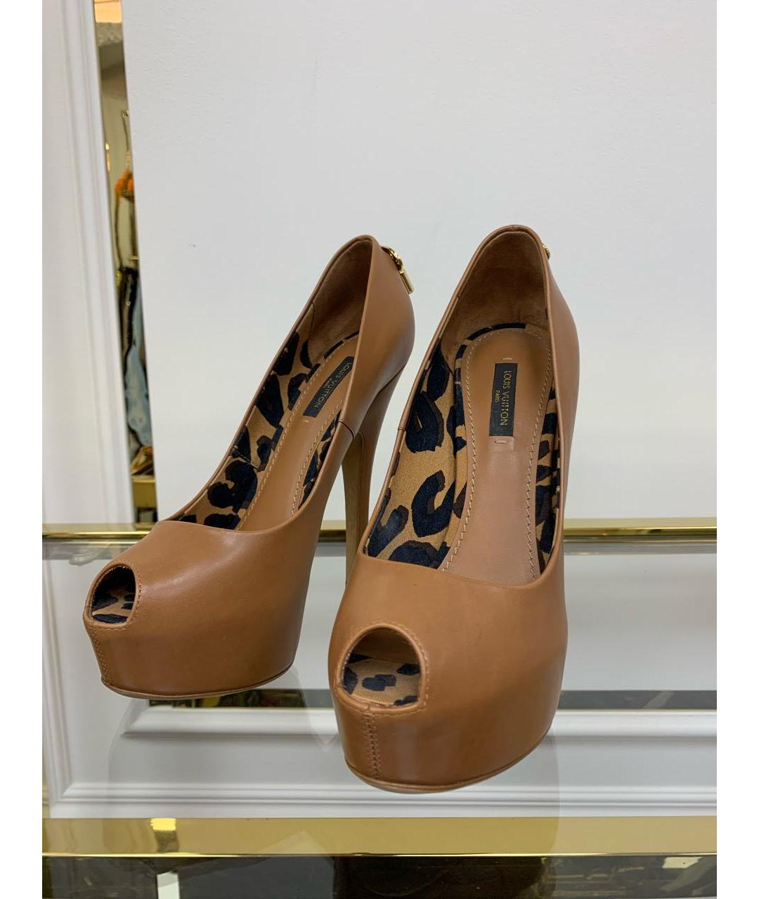 LOUIS VUITTON Кожаные туфли, фото 5