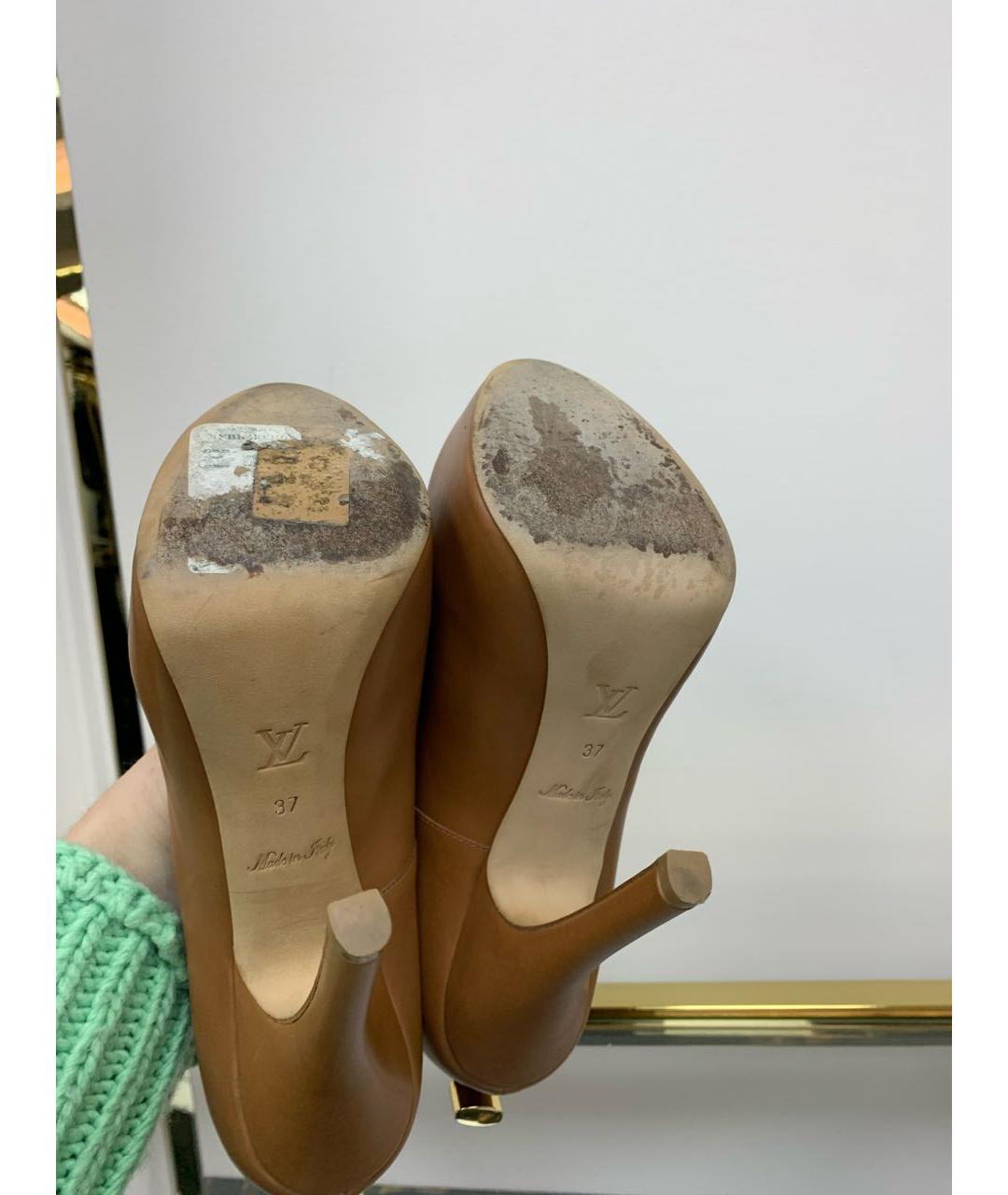 LOUIS VUITTON Кожаные туфли, фото 6