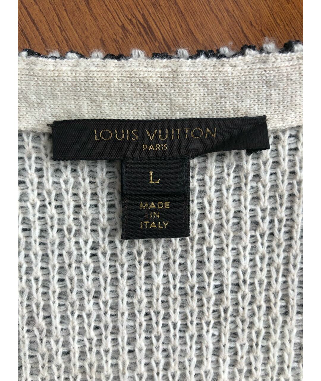 LOUIS VUITTON PRE-OWNED Черный вискозный жакет/пиджак, фото 4