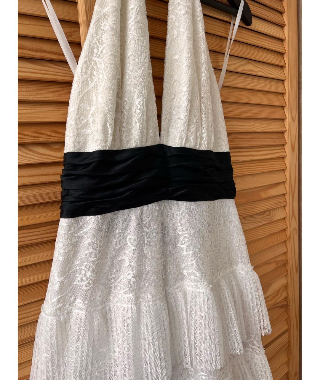BCBG MAXAZRIA Белое вечернее платье, фото 3